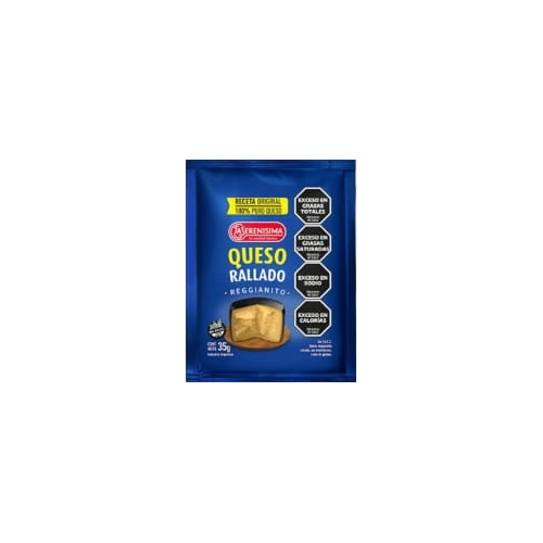 Queso Rallado Reggianito 35 gr Caja x 10 U- La Serenísima
