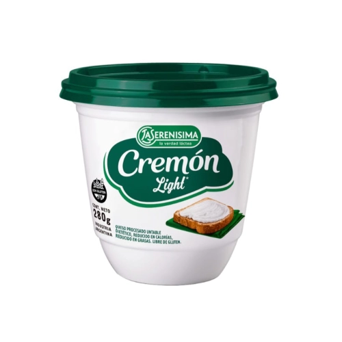 Queso Cremón reducido en Kcal 280 gr - La Serenísima