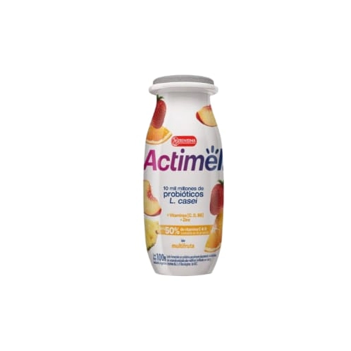 Leche Fermentada Multifruta con Probióticos y Vitaminas 100 gr - Actimel
