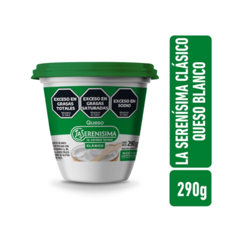 Queso Blanco Light 290 gr - La Serenísima