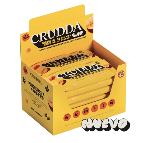 Bar Banana Tofee x 10 u - Crudda