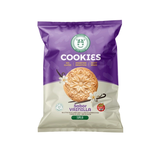 Galletitas de Vainilla 120 gr - Felices Las Vacas 