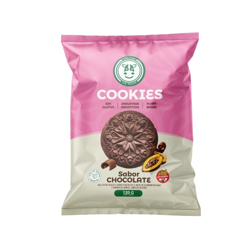 Galletitas de Chocolate 120 gr - Felices Las Vacas