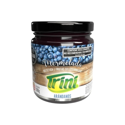 Mermelada de Arándanos con Stevia 200 gr - Trini