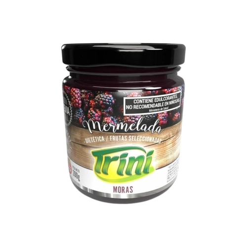 Mermelada de Mora con Stevia 200 gr - Trini
