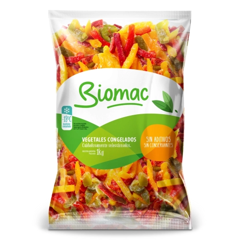 Pimiento Tricolor Juliana 1 kg - Biomac