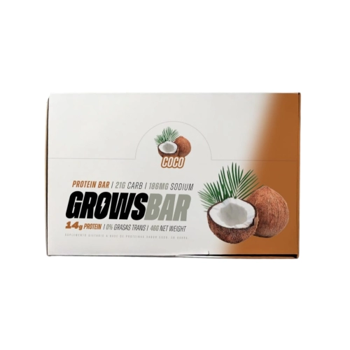 Protein bar X 12 U Coco - Growsbar