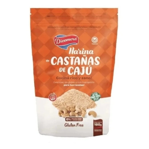 Harina de castañas de Cajú 180 gr - Dicomere 