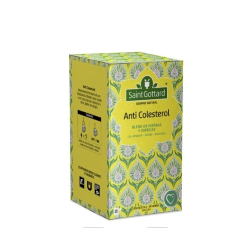 Tisana Anti Colesterol x 20 saquitos - Saint Gottard