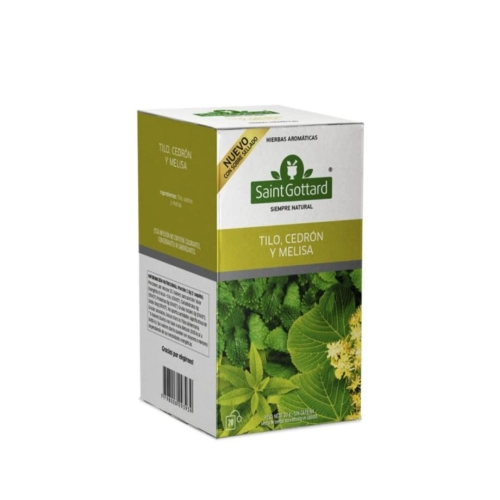 Té de Tilo, Cedrón y Melisa x 20 Saquitos - Saint Gottard