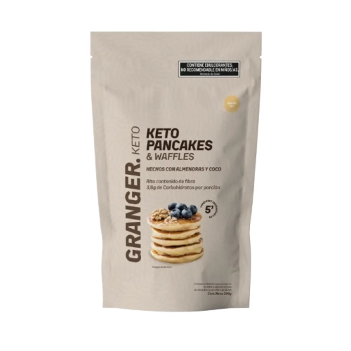 Pancake Keto Vainilla 200 gr - Granger 