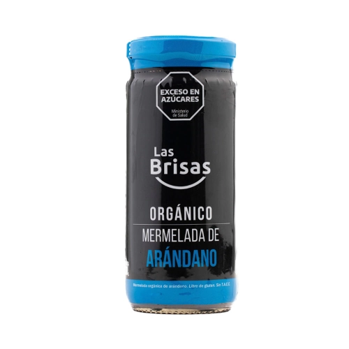 Mermelada Orgánica de Arándanos 260 gr - Las Brisas