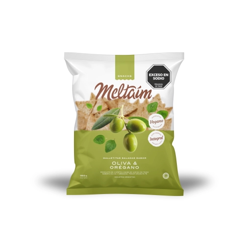 Snacks Oliva y Orégano 150 gr - Meltaim