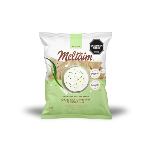 Snacks Queso Crema y Cebolla 150 gr - Meltaim