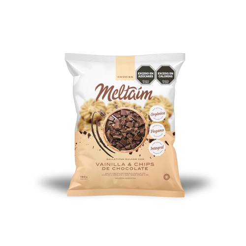 Cookies Vainilla y chips 150 gr - Meltaim
