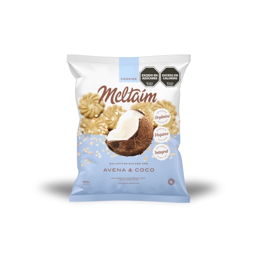 Cookies avena y coco 150 gr - Meltaim