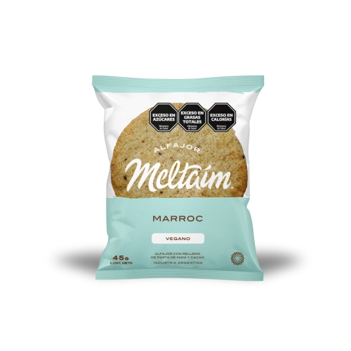 Alfajor Marroc Vegano 45 gr x 12 U - Meltaím