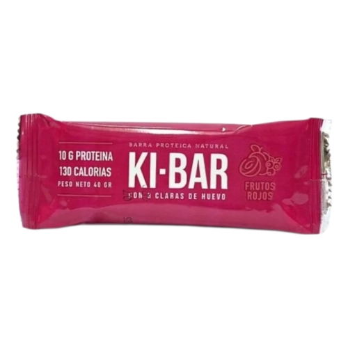 Barra Proteica Frutos Rojos x 10 U - KI-BAR