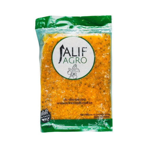 Maracuyá con semillas Pulpa 1 kg - Alif Agro