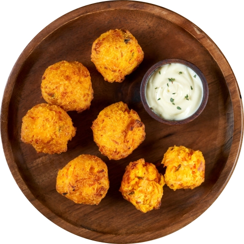 Buñuelos de Calabaza y Queso x 6 u 300 gr - Amoedo