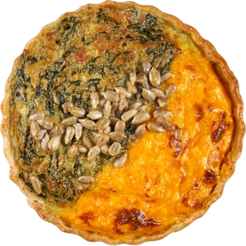 Tarta Integral Mixta Calabaza y Acelga 260 gr - Amoedo