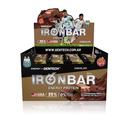 Iron Bar Chocolate 20 u - Gentech