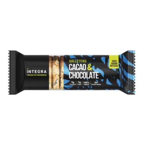 Galletitas de Cacao y Chocolate 200 gr - Íntegra 