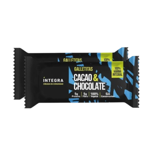 Galletitas de Cacao y Chocolate 72 gr - Íntegra
