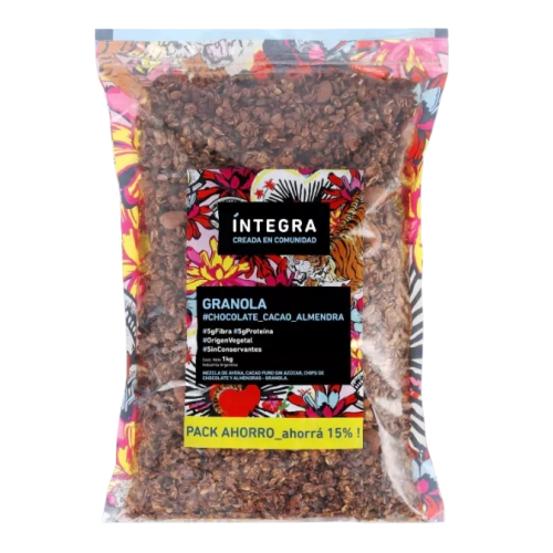 Granola Chocolate 1 kg - Íntegra