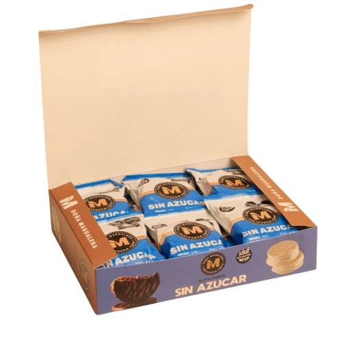 Alfajores negros con Dulce de Leche sin Azúcar x 12 U - Doña Magdalena