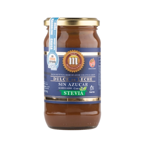 Dulce de Leche con Stevia 400 gr - Doña Magdalena