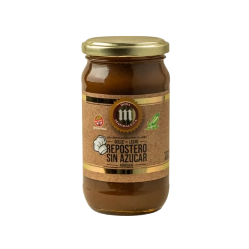 Dulce de Leche Repostero sin Azúcar 400 gr - Doña Magdalena
