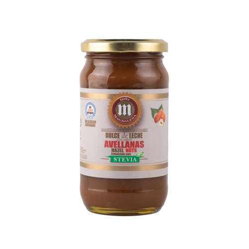 Dulce de Leche sabor Avellana con Stevia 400 gr- Doña Magdalena