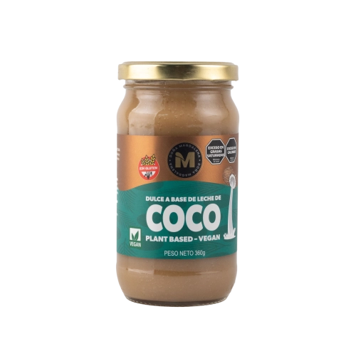 Dulce de Leche Vegano de Coco con Azúcar 400 gr - Doña Magdalena