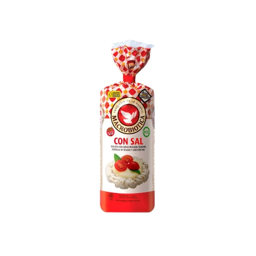 Galletas de Arroz con Sal 102 gr - Macrobiotica