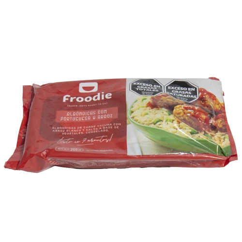 Albóndigas de Carne con Portuguesa y Arroz 300 gr - Froodie