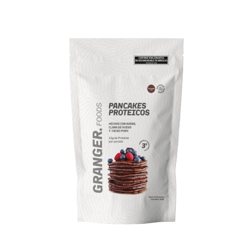 Premezcla Pancakes Proteicos sabor chocolate x 400 gr - Granger