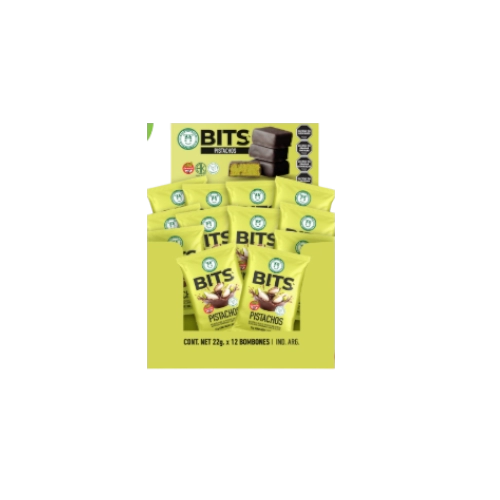 Bits Pistacho 22 gr x 12 u - Felices las Vacas