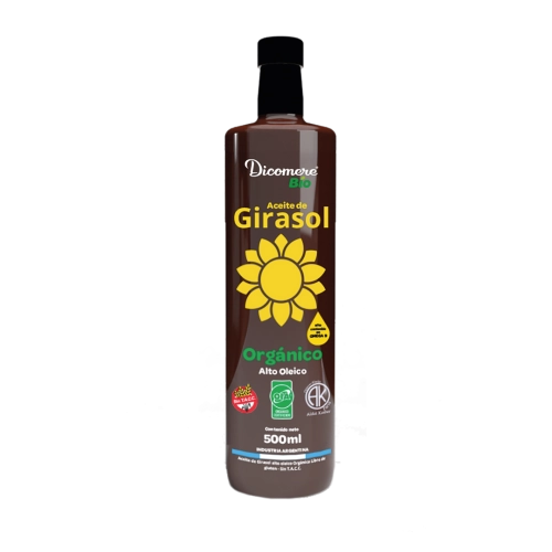 Aceite de Girasol Orgánico 500 ml - Dicomere