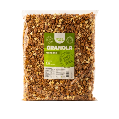 Granola Manzana y Canela 1 kg - GranoMax