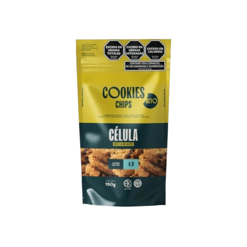 Cookies Keto Chips Choco 150 gr - Célula Cocina