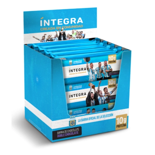 Barra Doble Chocolate AFA 12 u - Íntegra
