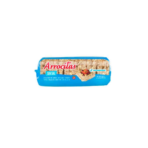 Galletas de Arroz Sin Sal 101 gr - Arrocitas 