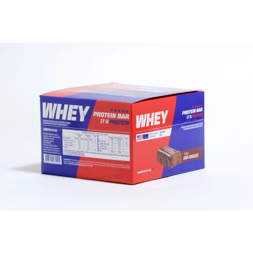 Barra sabor Dark Chocolate 46 gr 12 U - Mervick