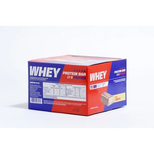 Barra sabor Lemon Pie 46 gr 12 U - Mervick