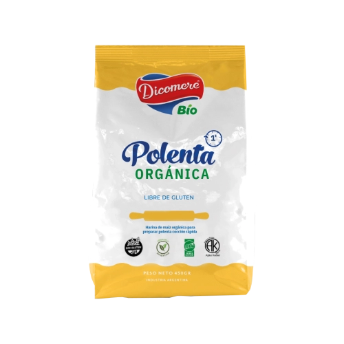 Polenta Orgánica 450 gr - Dicomere