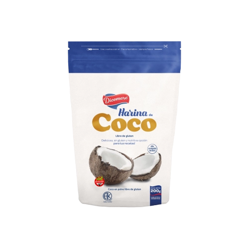 Harina de Coco 200 gr - Dicomere