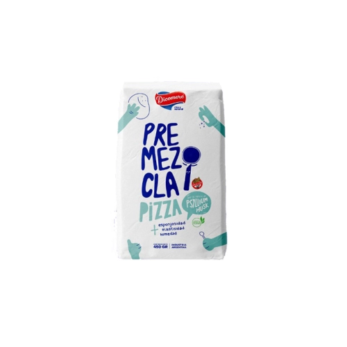 Premezcla Pizza con Psyllum Husk 450 gr - Dicomere