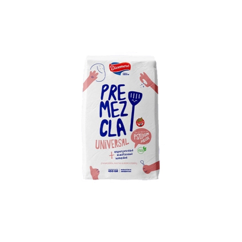 Premezcla Universal con Psyllum Husk 450 gr - Dicomere
