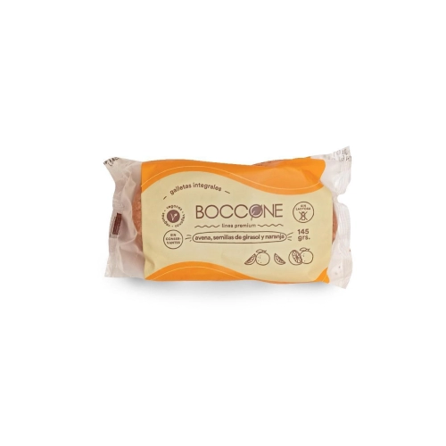 Cookies Avena Girasol y Naranja 145 gr - Boccone